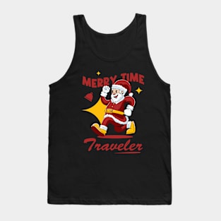 Cheerful Santa Christmas Tank Top